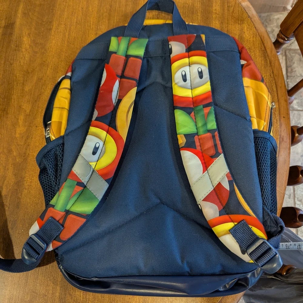Nintendo Mario Kids‎ Backpack - Red and Blue
